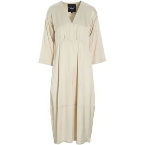 Bitte Kai Rand, Dames, Jurken, Beige, Maat: L Satijn,