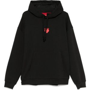 Hugo, Heren, Sweatshirts & Hoodies, Blauw, Maat: XL