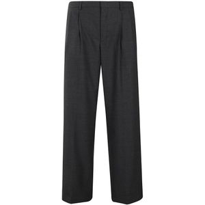 Sunflower, Heren, Broeken, Grijs, Maat: M Wol,