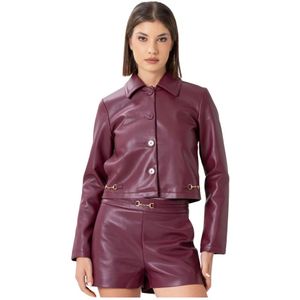 Kocca, Dames, Jassen, Rood, Maat: L Leer,