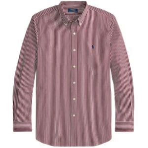 Polo Ralph Lauren - Overhemd - Wijnrood - Lange Mouw