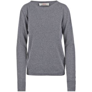 Jucca, Dames, Truien, Grijs, Maat: S Kasjmier,