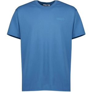 Givenchy, Heren, Tops, Blauw, Maat: M Katoen,