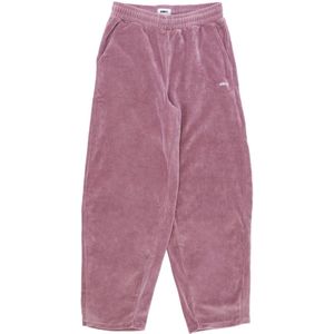 Obey, Dames, Broeken, Roze, Maat: XS Katoen,