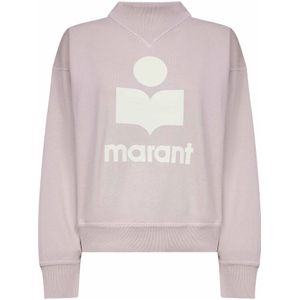 Isabel Marant, Dames, Truien, Roze, Maat: 2XS Katoen,