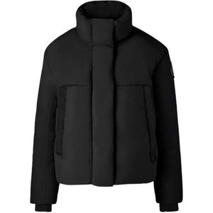 Canada Goose, Dames, Jassen, Zwart, Maat: M Nylon,