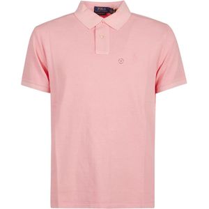 Polo Ralph Lauren, Heren, Tops, Roze, Maat: L