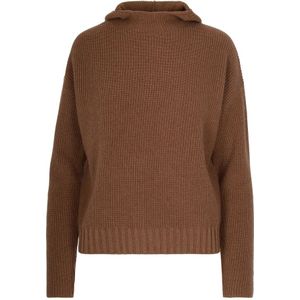 Max Mara Studio, Dames, Truien, Bruin, Maat: XS Wol,