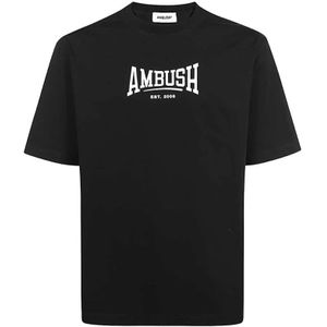 Ambush, Heren, Tops, Zwart, Maat: S Katoen,