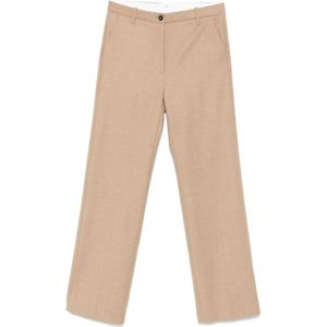 Nine In The Morning, Dames, Broeken, Beige, Maat: W28 Wol,