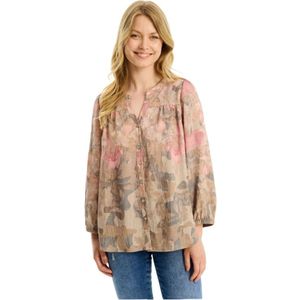 IN Front, Dames, Blouses & Shirts, Veelkleurig, Maat: M