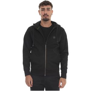Hugo, Heren, Sweatshirts & Hoodies, Zwart, Maat: S Katoen,