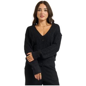 Silvian Heach, Dames, Truien, Zwart, Maat: XS Wol,