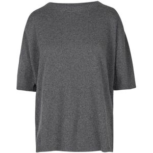 Jucca, Dames, Truien, Zwart, Maat: XS Kasjmier,