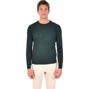 Franzese Collection, Heren, Truien, Groen, Maat: L Wol,