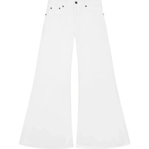 Dondup, Dames, Jeans, Wit, Maat: W29 Katoen,