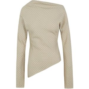Cortana, Dames, Tops, Beige, Maat: XS Wol,