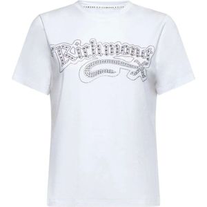 Richmond, Dames, Tops, Wit, Maat: XS Viscose,