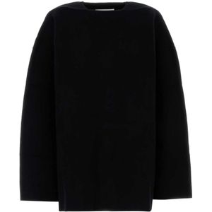 Jil Sander, Dames, Truien, Zwart, Maat: S Wol,