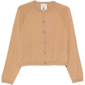 Semicouture, Dames, Truien, Beige, Maat: M