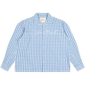 Bram's Fruit, Heren, Overhemden, Blauw, Maat: M