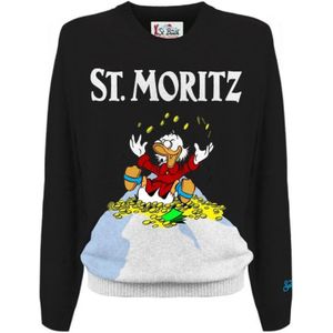 MC2 Saint Barth, Heren, Truien, Zwart, Maat: S