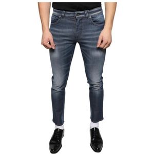 Dolce & Gabbana, Heren, Jeans, Blauw, Maat: XS Denim,
