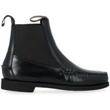 Sebago, Dames, Schoenen, Zwart, Maat: 37 1/2 EU Leer,