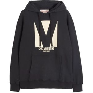 Valentino Garavani - Zwart - Hooded Sweatshirt - 100% Katoen