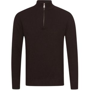 Oscar Jacobson, Heren, Truien, Bruin, Maat: L Wol,