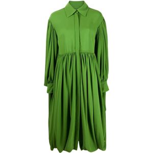 Valentino, Dames, Jurken, Groen, Maat: M