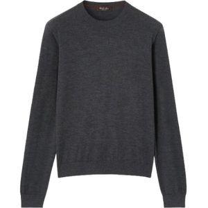 Loro Piana, Heren, Truien, Grijs, Maat: M Zijde,