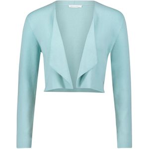 Betty & Co, Dames, Truien, Blauw, Maat: 3XL Leer,