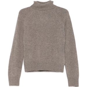 Seventy, Dames, Truien, Grijs, Maat: L Kasjmier,