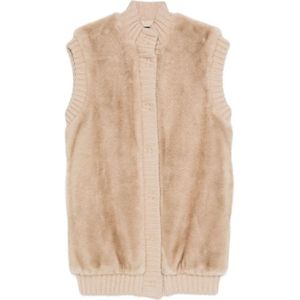 Pinko, Dames, Truien, Beige, Maat: XS
