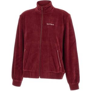 MC2 Saint Barth, Dames, Sweatshirts & Hoodies, Rood, Maat: S Katoen,