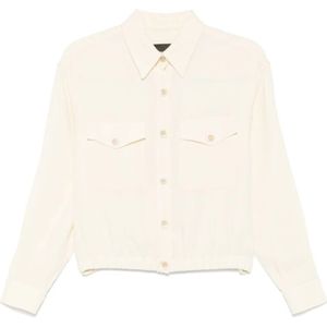 Fabiana Filippi, Dames, Jassen, Beige, Maat: M Viscose,