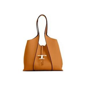 Tod's Tote Bags , Brown , Dames , Maat: ONE Size