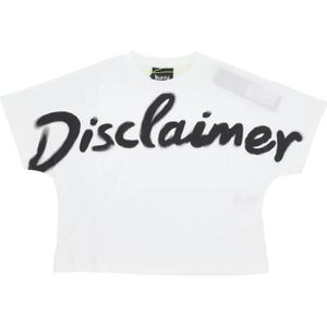 Disclaimer, Dames, Tops, Wit, Maat: XS Katoen,