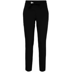 &Co Woman, Dames, Broeken, Zwart, Maat: XL Katoen,