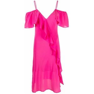 Gold Hawk, Dames, Jurken, Roze, Maat: XS Zijde,