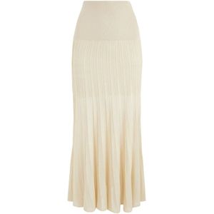 Isabel Marant, Dames, Rokken, Beige, Maat: 2XS