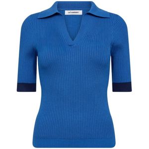 Co'Couture, Dames, Tops, Blauw, Maat: XS