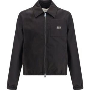 Ami Paris, Heren, Jassen, Zwart, Maat: L