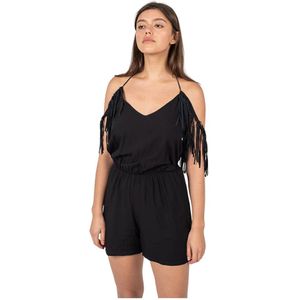 Pinko, Dames, Jumpsuits & Playsuits, Zwart, Maat: S