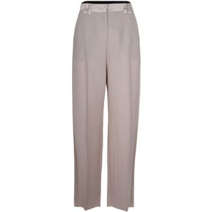 Marella, Dames, Broeken, Beige, Maat: 3XS Katoen,