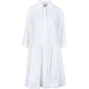 Fabiana Filippi, Dames, Jurken, Wit, Maat: M Katoen,