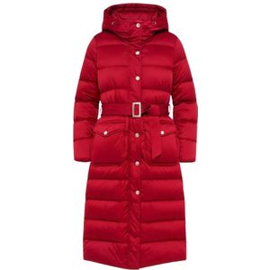 Liu Jo, Dames, Mantels, Rood, Maat: XS Nylon,