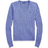 Polo Ralph Lauren - Trui - Navy / Lichtblauw - V-hals - Lange Mouw