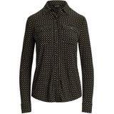 Lauren Ralph Lauren - CLASSIC - Blouse - Beige/Zwart - Gerecycled Materiaal